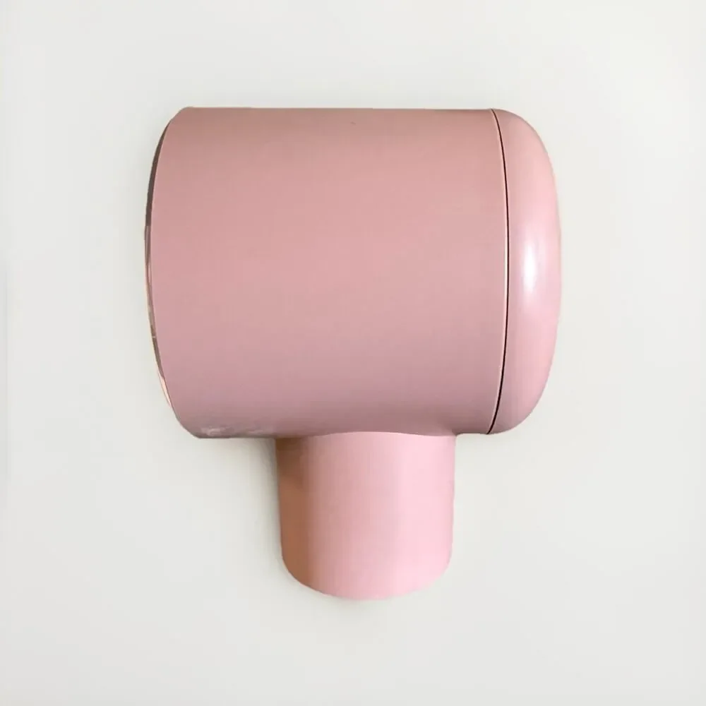 IKEA Bondtolvan Analog Alarm Clock Pale Pink, 3-1/4